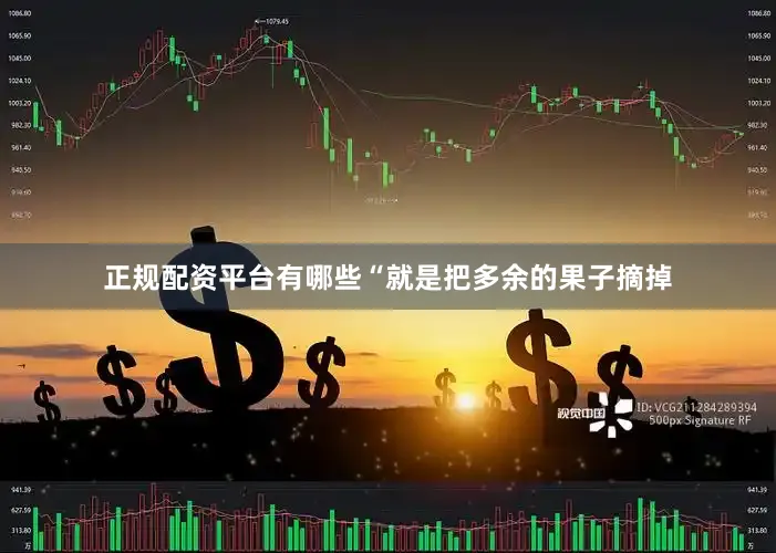 正规配资平台有哪些“就是把多余的果子摘掉